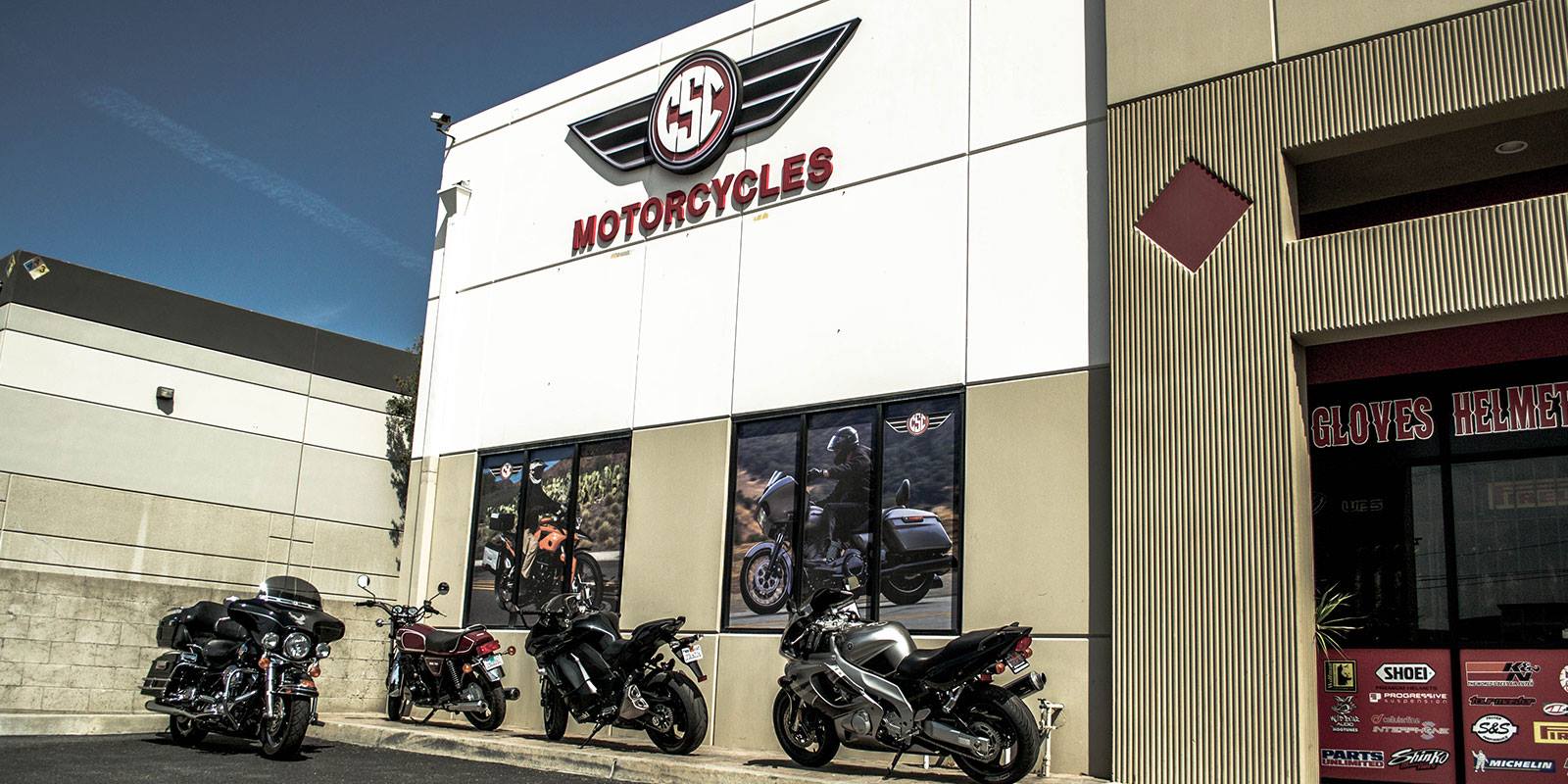 CSC Motorcycles - Our Azusa, California store stocks all...