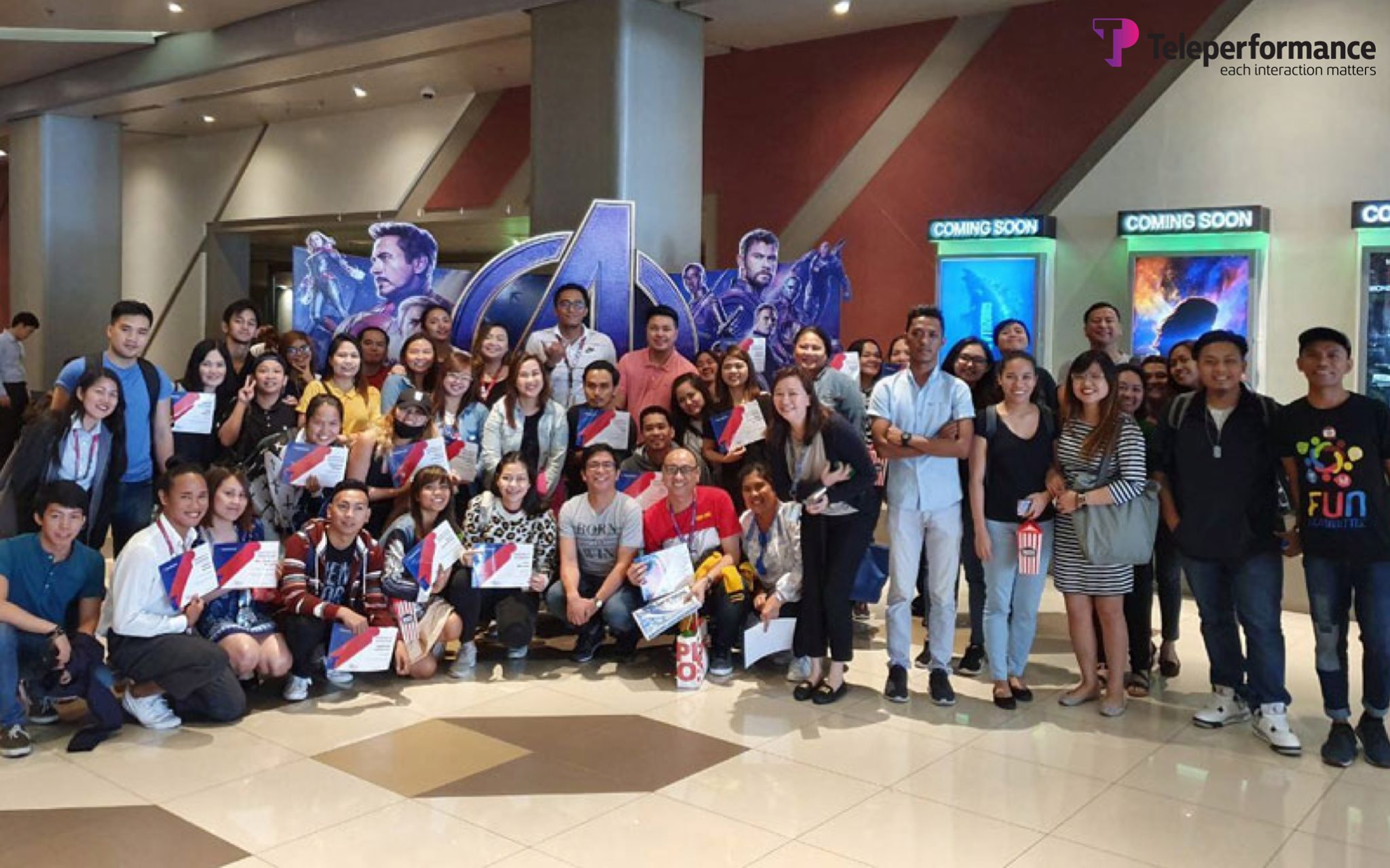 Teleperformance Philippines - TP Octagon’s Q1 2019 Top Performers feted ...