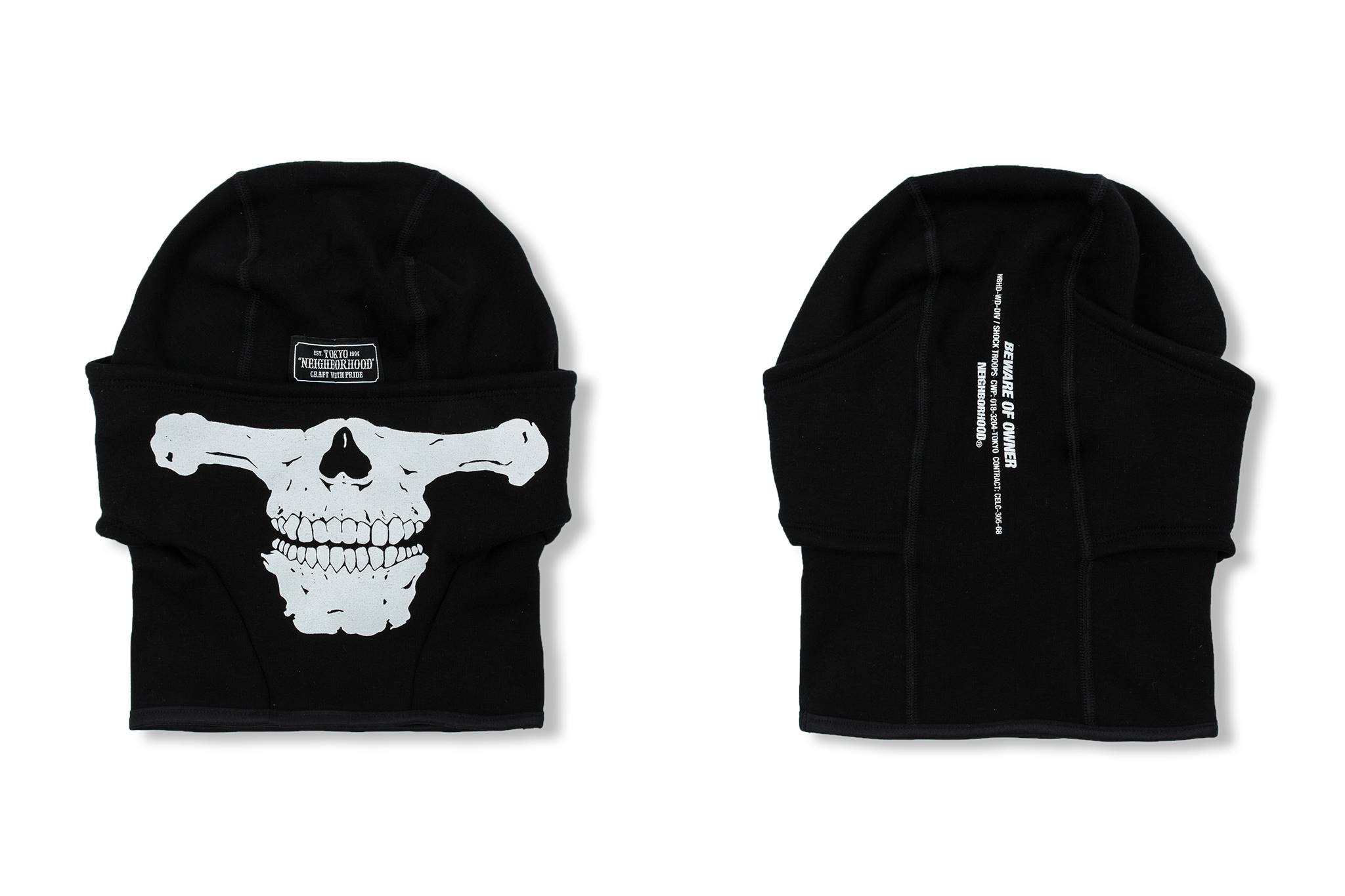 NEIGHBORHOOD FW18 IN THE WIND / EC-FACE MASK NBHD 本季再推出絕佳的 
