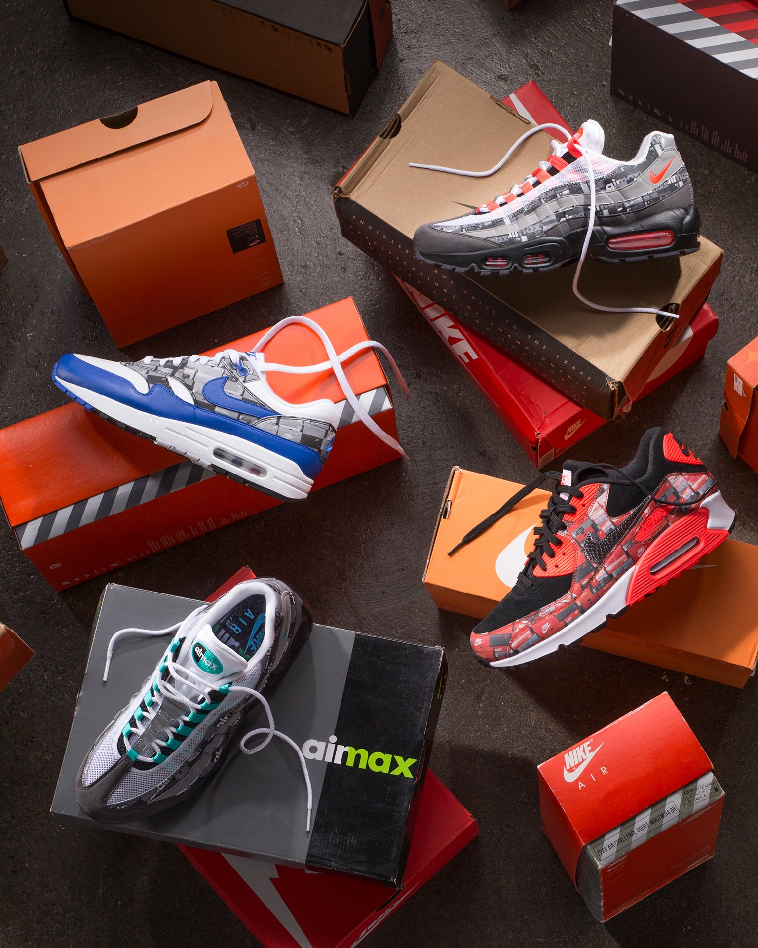 The Atmos x Nike Air Max 95 “Harajuku” drops exclusively at 