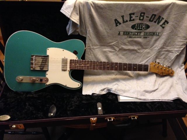 RS Guitarworks Paulowina body telecaster with Barnburner pickups