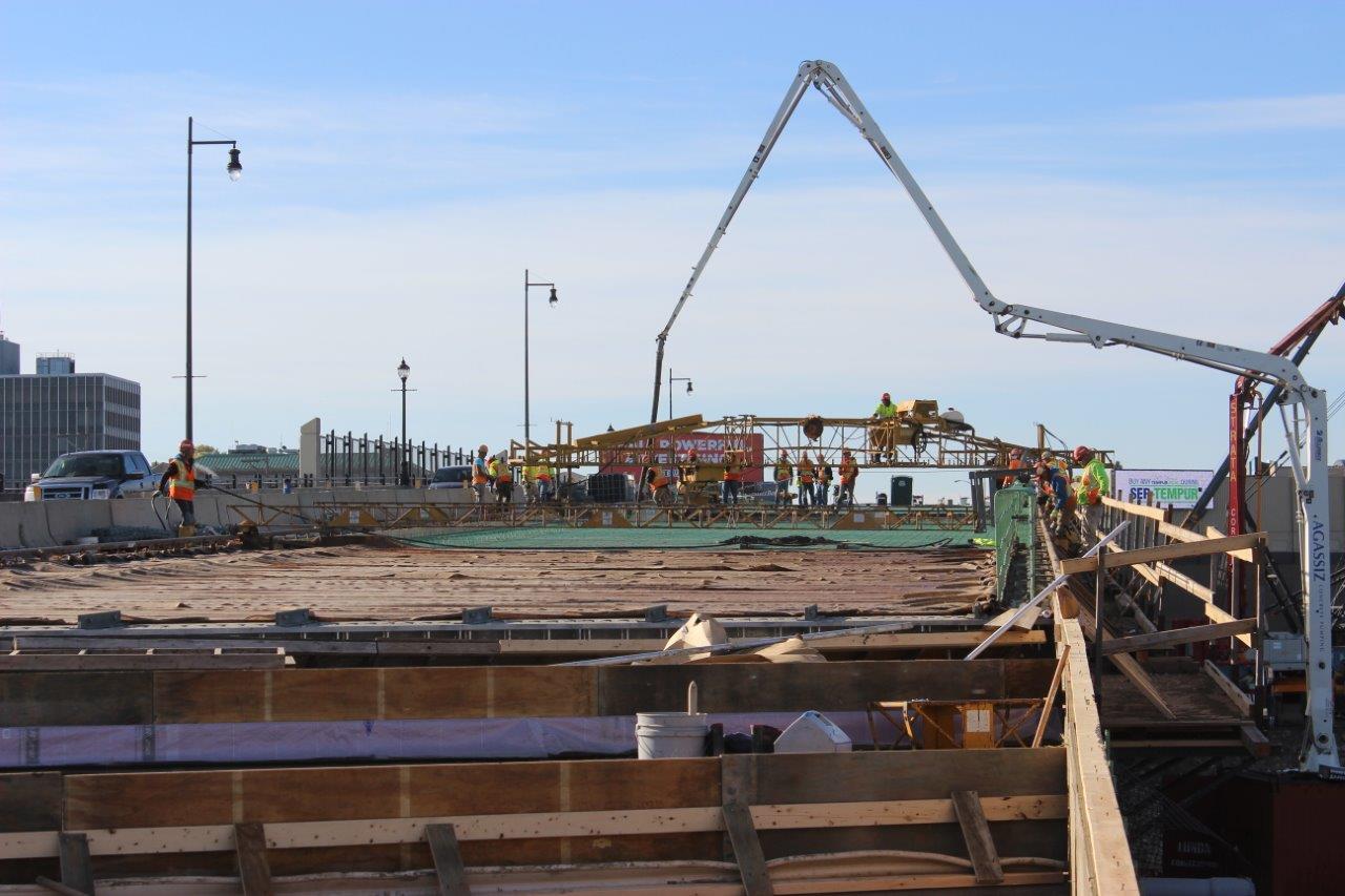 The first of three major concrete... - The City of Minot | Facebook