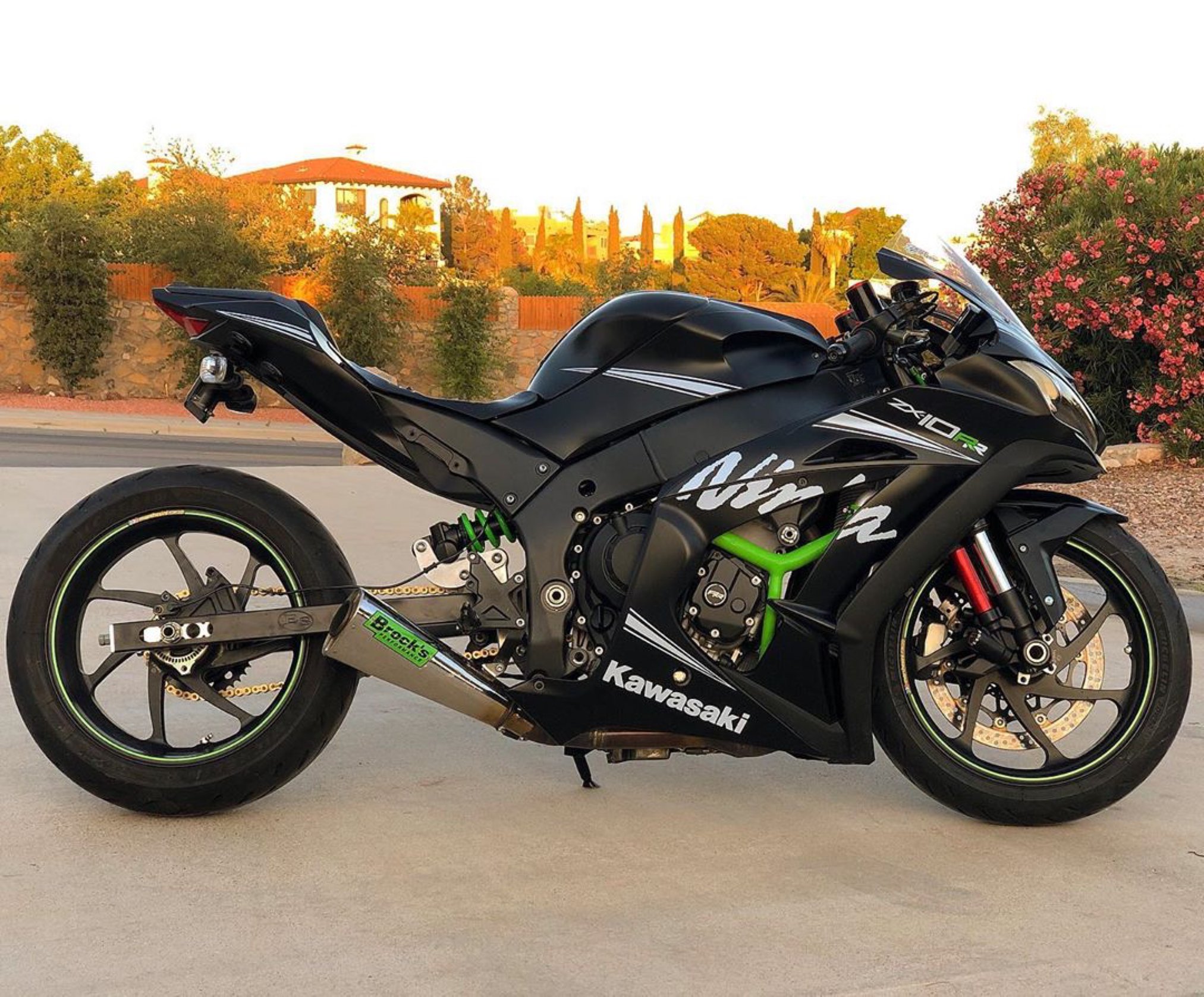 セレクタ 2017 Kawasaki ZX-10RR with Stupid Fast exhaust