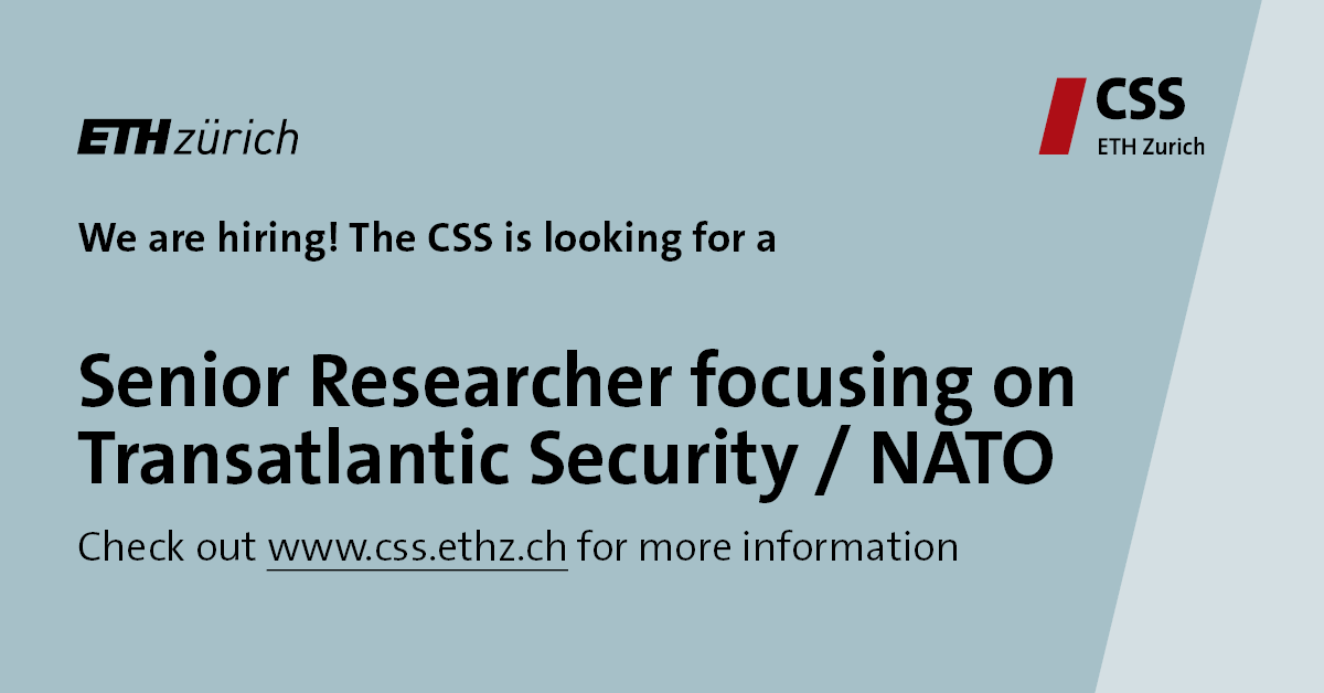 The CSS is... - Center for Security Studies at ETH Zurich | Facebook