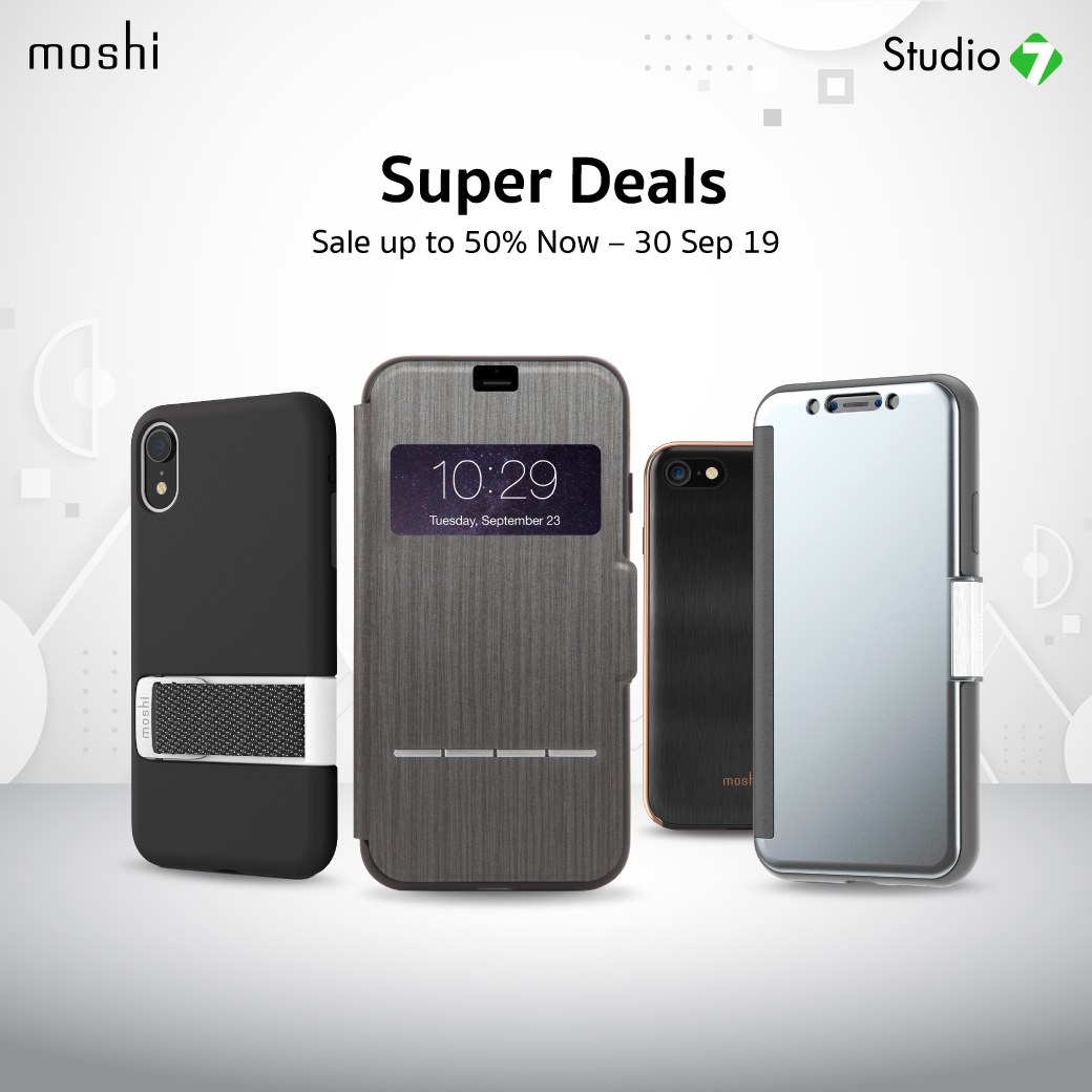 Studio 7 - ลดจัดหนัก เคส Moshi ลดสูงสุด 50% วันนี้ – 30...