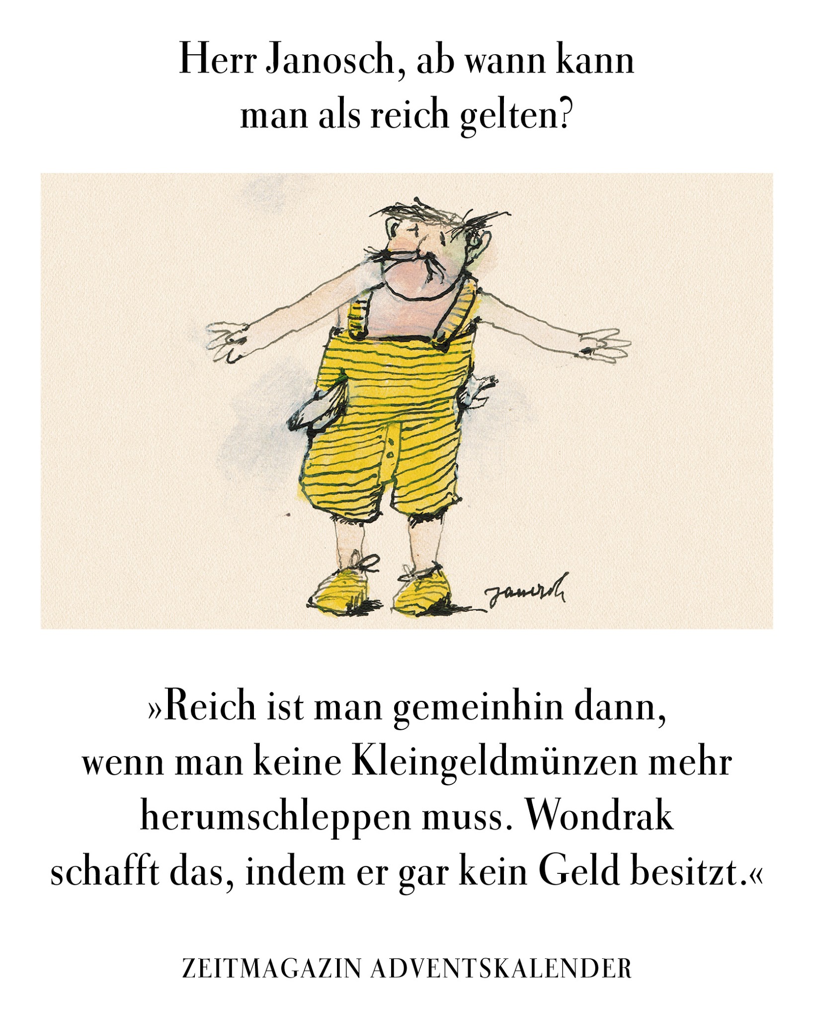 Zeitmagazin Zeitmagazin Adventskalender Tur 22 Herr