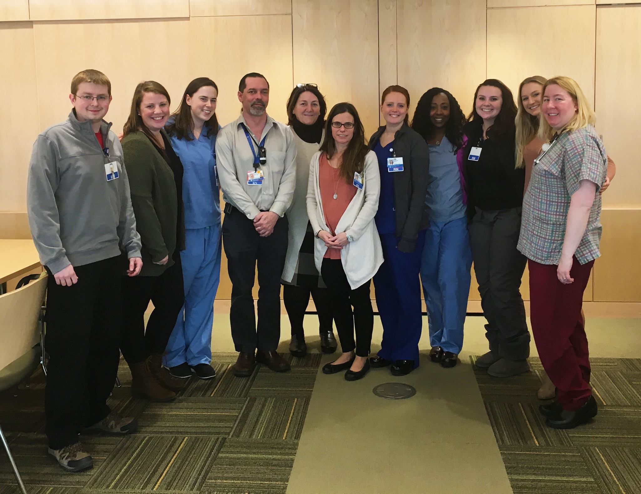 Here's a group of... - Brigham and Women's Faulkner Hospital | Facebook