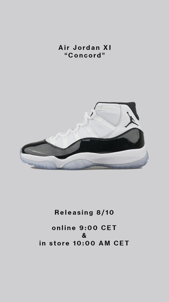 Nike Air Jordan 11 'Concord' 25th anniversary