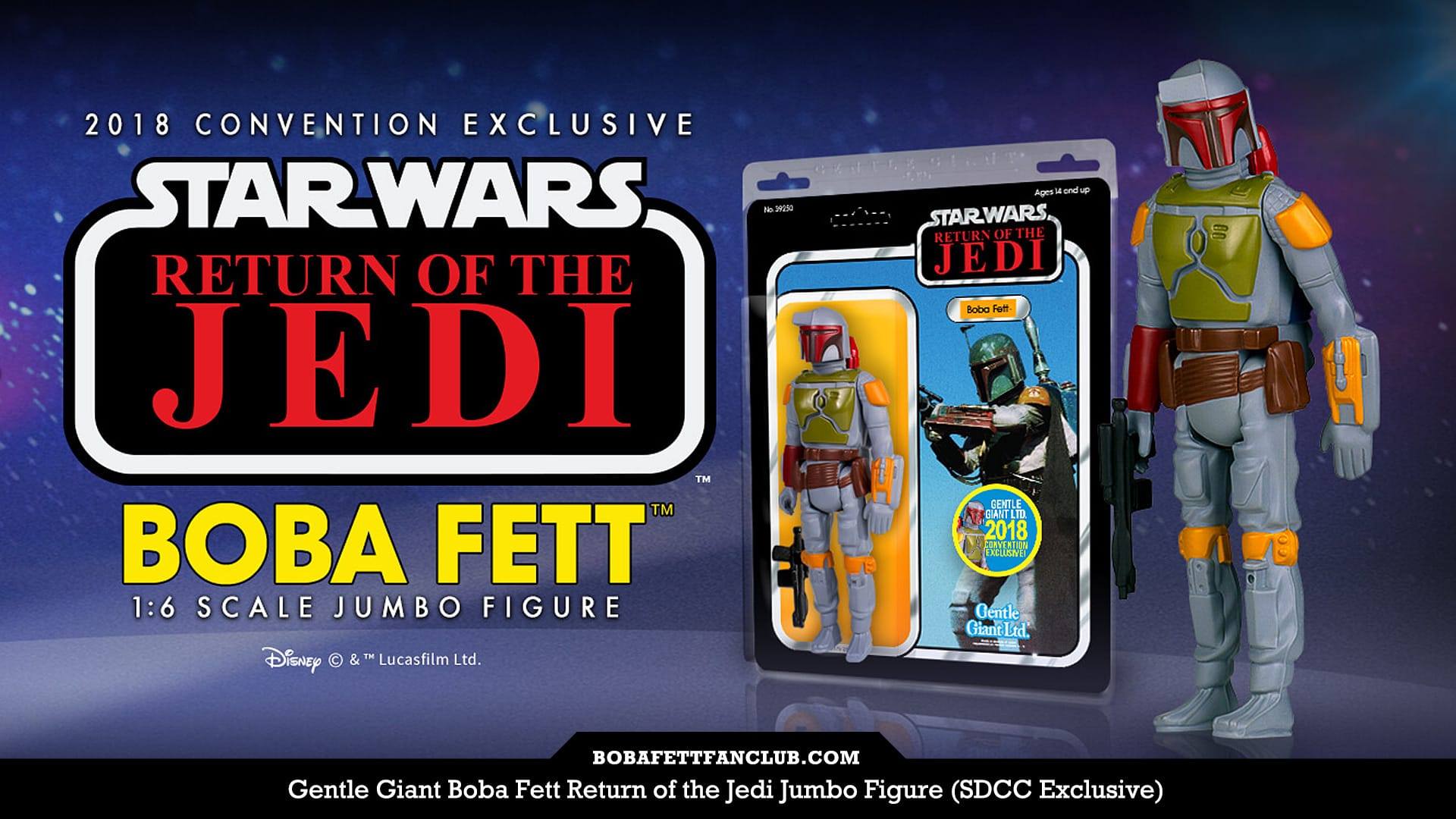 Gentle Giant's SDCC 2022 exclusive Star Wars: Episode V #BobaFett