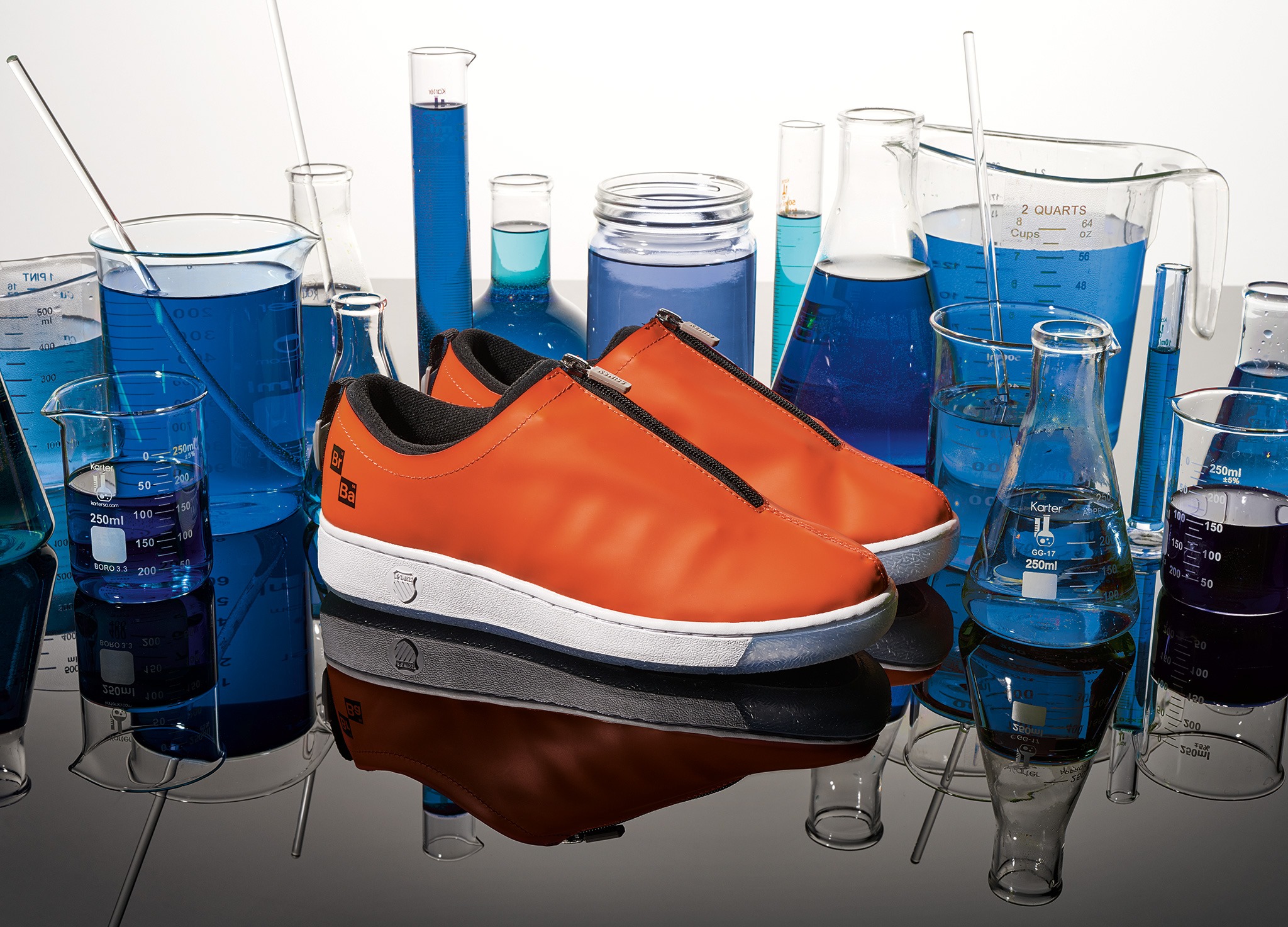 The secret ingredient is in the shoes. Introducing the K-Swiss x 