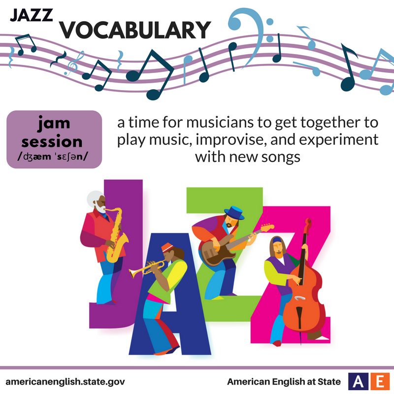 American English At State When Jazz Musicians Meet Up For A Jam Session You Never Know What They Might Play Have You Ever Attended A Jam Session Or Played In One