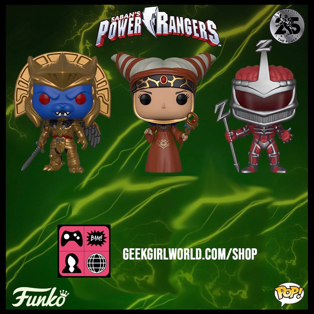 Ari Lu - New Power Rangers pops! Available for pre-order...