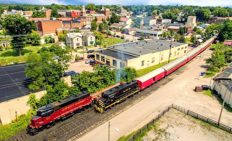 Lebanon Mason Monroe Railroad - Review from passenger William Kindell ...