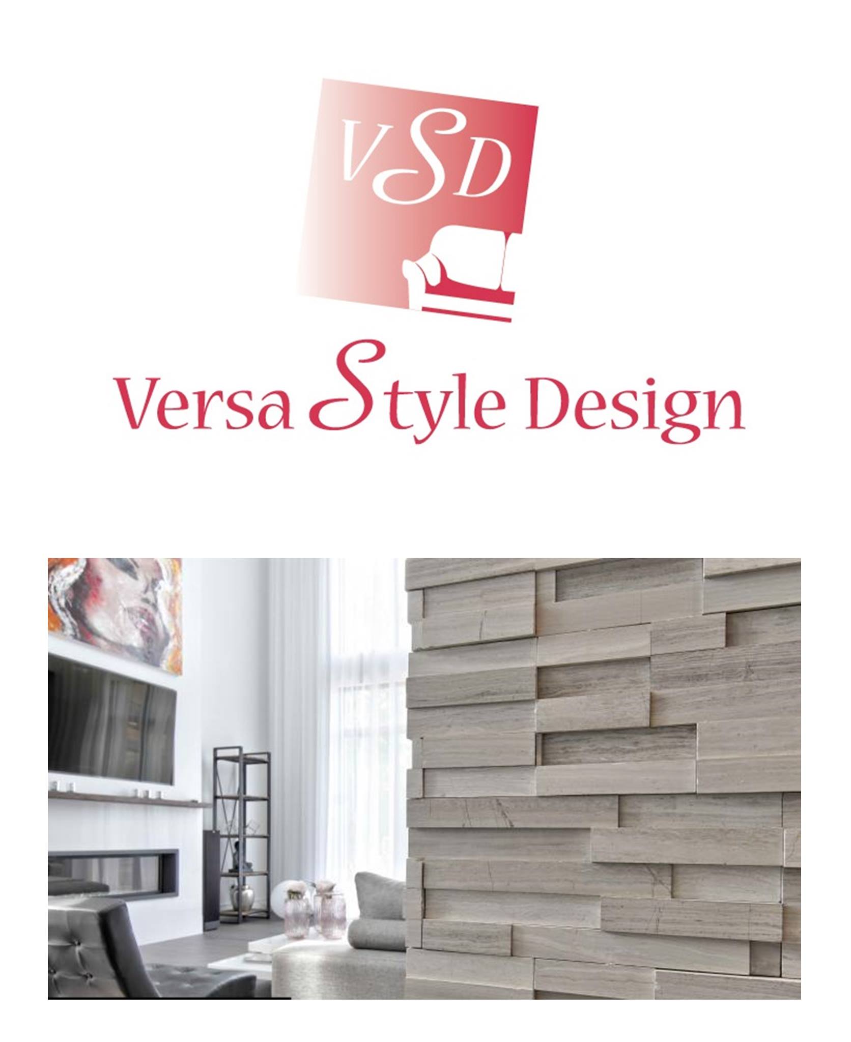 I love using this natural stone for... - Versa Style Design
