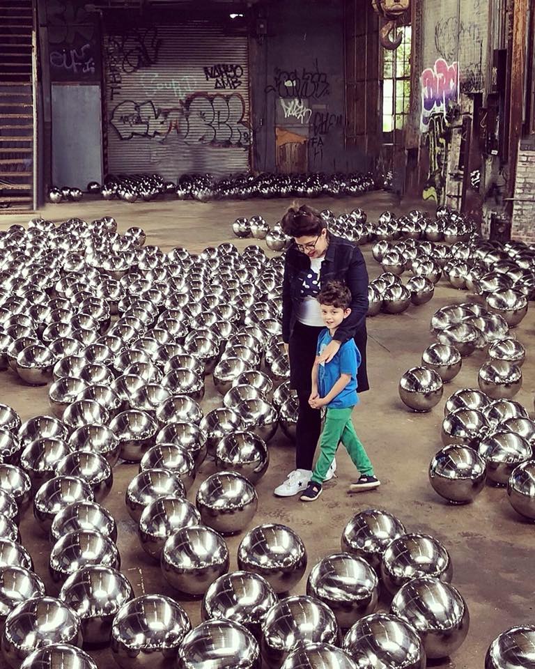 Have a moment of self-reflection with Yayoi Kusama's Narcissus