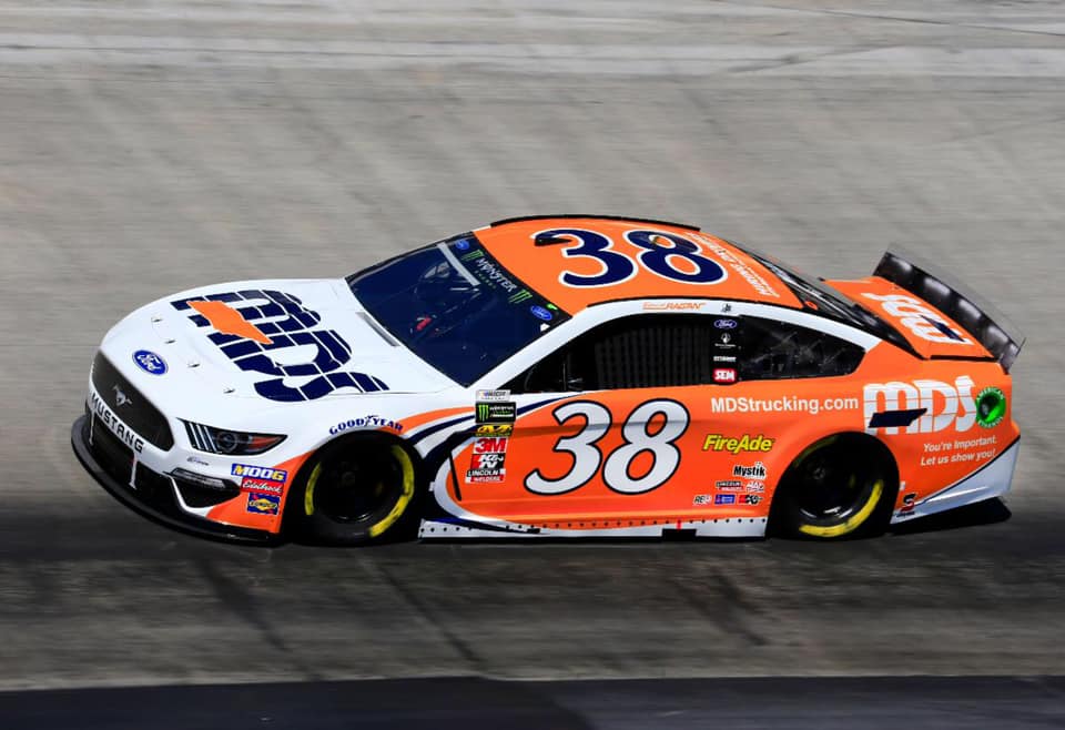 David Ragan - David Ragan No. 38 MDS Trucking Ford Mustang Started: 16 ...