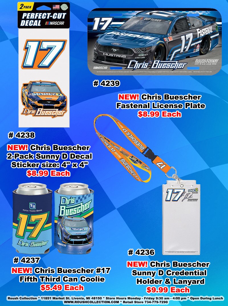 NEW! Ryan Newman & Chris... - ROUSH Automotive Collection