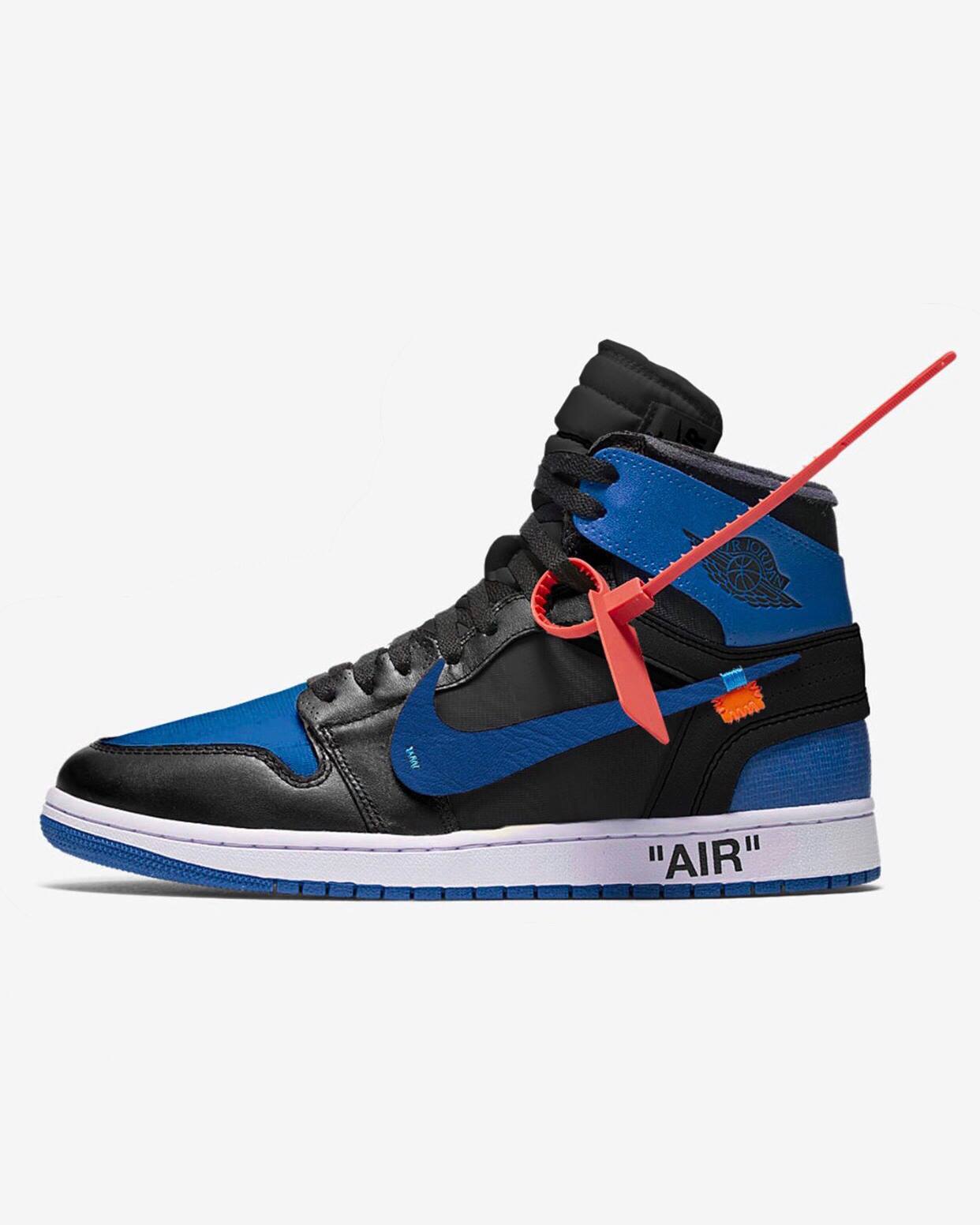 Joshua Vides x Off-White x Air Jordan 1 High OG customs ?
