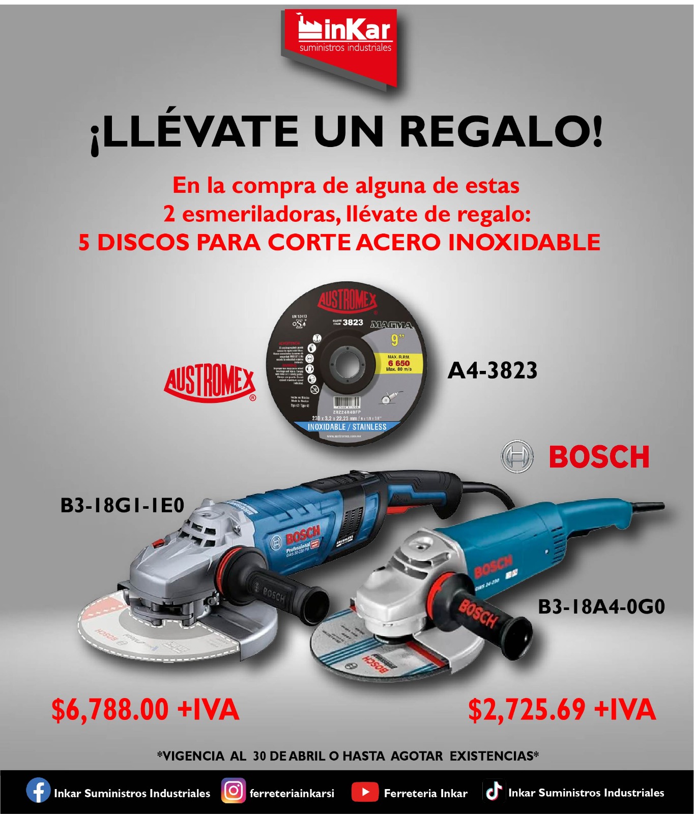 Inkar tiene regalos para... - Inkar Suministros Industriales