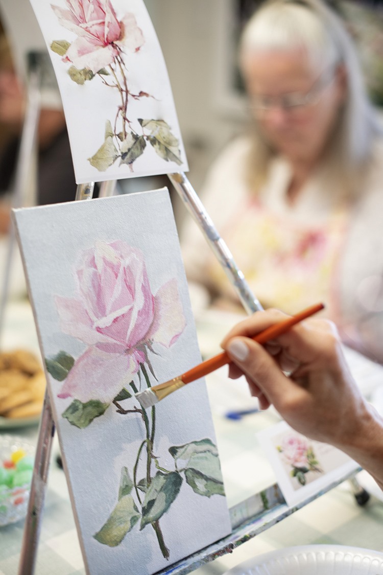 Beautiful rose paintings from Sundays... - Susan Rios Designs