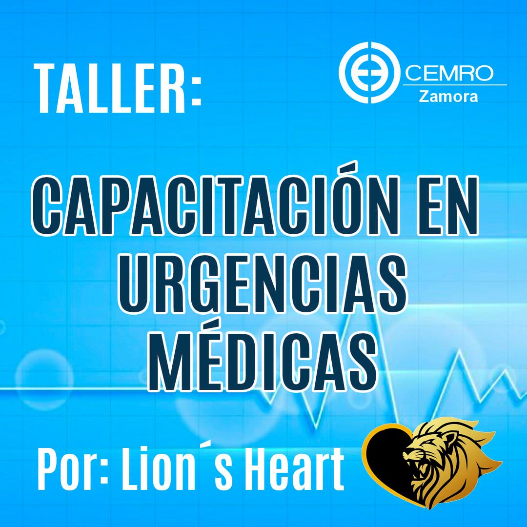 CEMRO Zamora - 🚨🚨🚨TE INVITAMOS AL TALLER CAPACITACIÓN EN... | Facebook