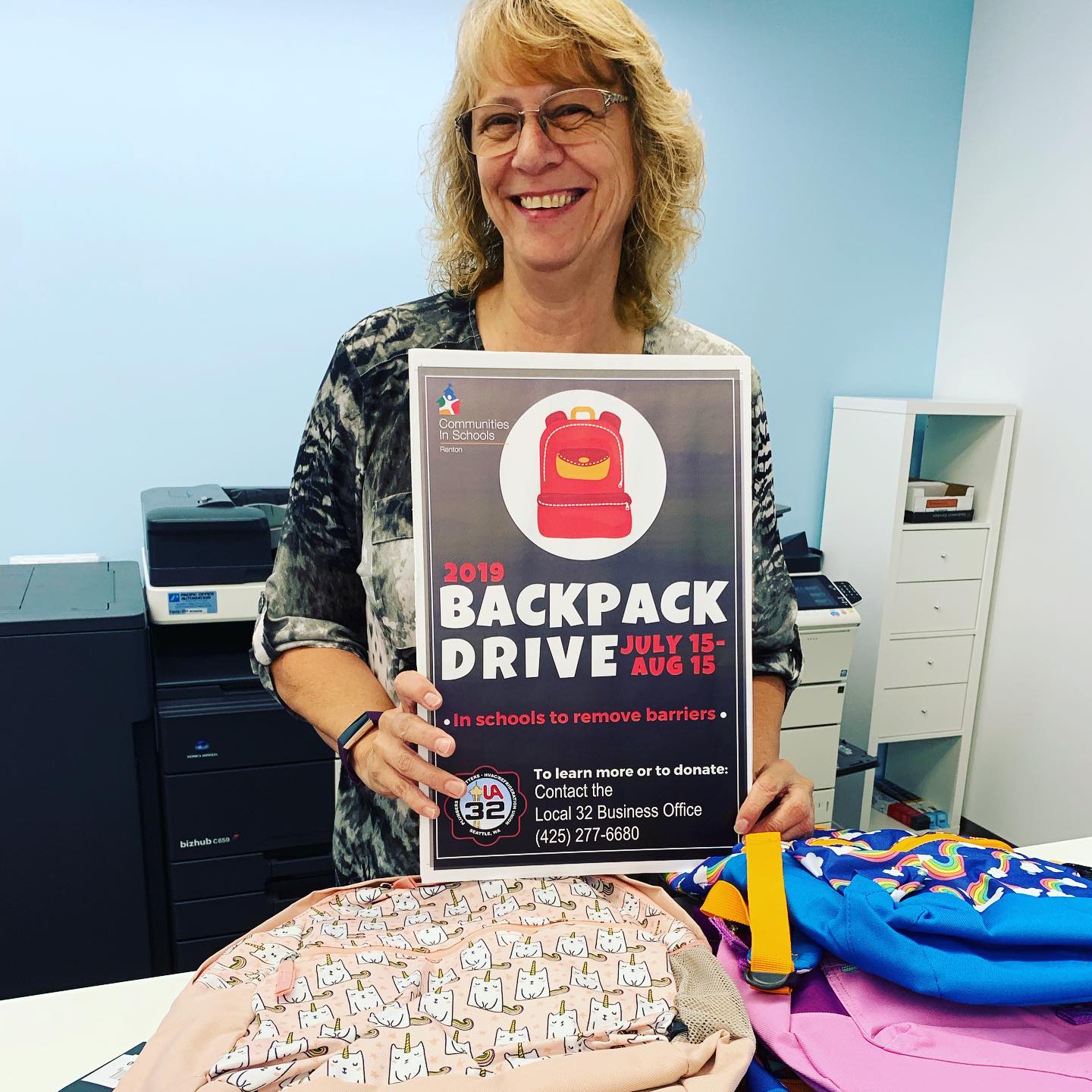 Our #backpackdrive for... - Local 32 Plumbers and Pipefitters