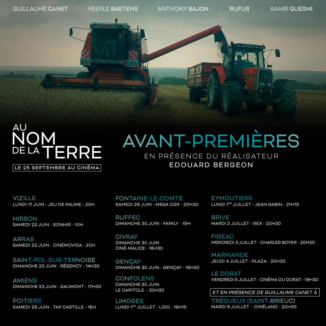 Diaphana Distribution - Découvrez le film AU NOM DE LA TERRE en avant ...