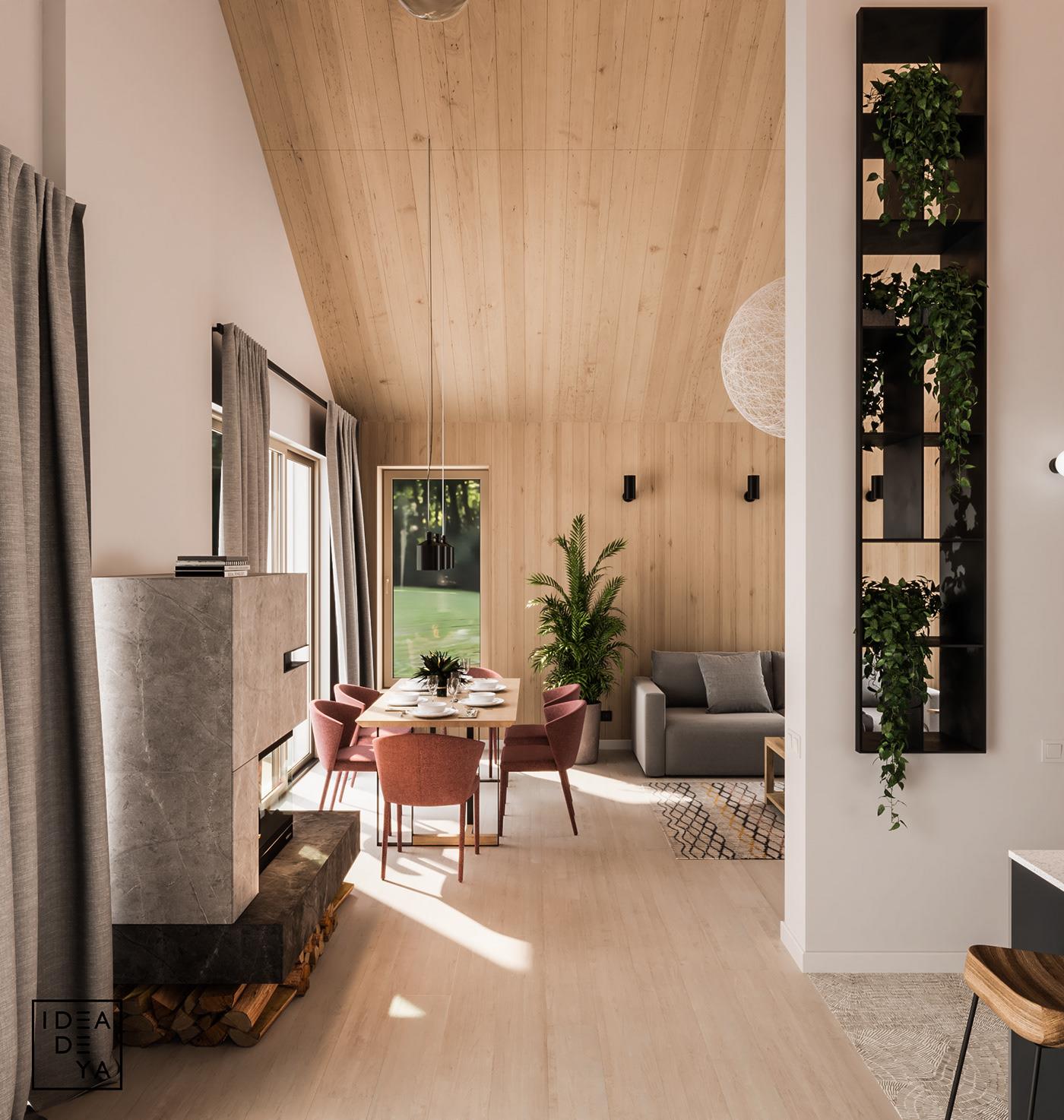 Design + Magazine - Family Cottage by IDEADEYA design studio! Designers ...