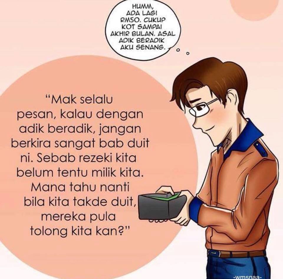 Ustazah Siti Nor Bahyah Mahamood Mak Selalu Pesan Kalau Dengan Adik Beradik Jangan Berkira Sangat Bab Duit Ni Sebab Rezeki Kita Belum Tentu Milik Kita Mana Tahu Nanti Bila Kita Takde