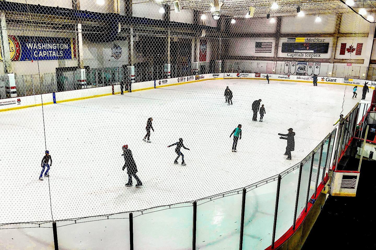 MedStar Capitals Iceplex - Freestyle sessions start at 5:00 AM on ...