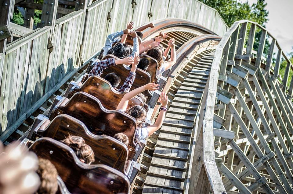 rcdb.com - Sharing this cool view of Timberhawk: Ride of...