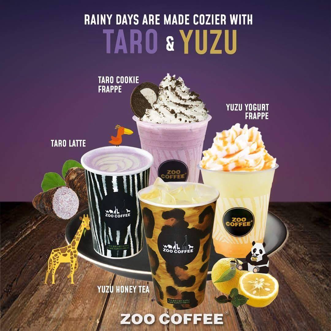 Creamy Taro and citrusy yuzu -- new and fresh flavors from Zoo
