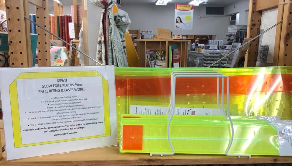 Quilter's Dream - New!! Glow Edge Rulers from PM Quilting... | Facebook