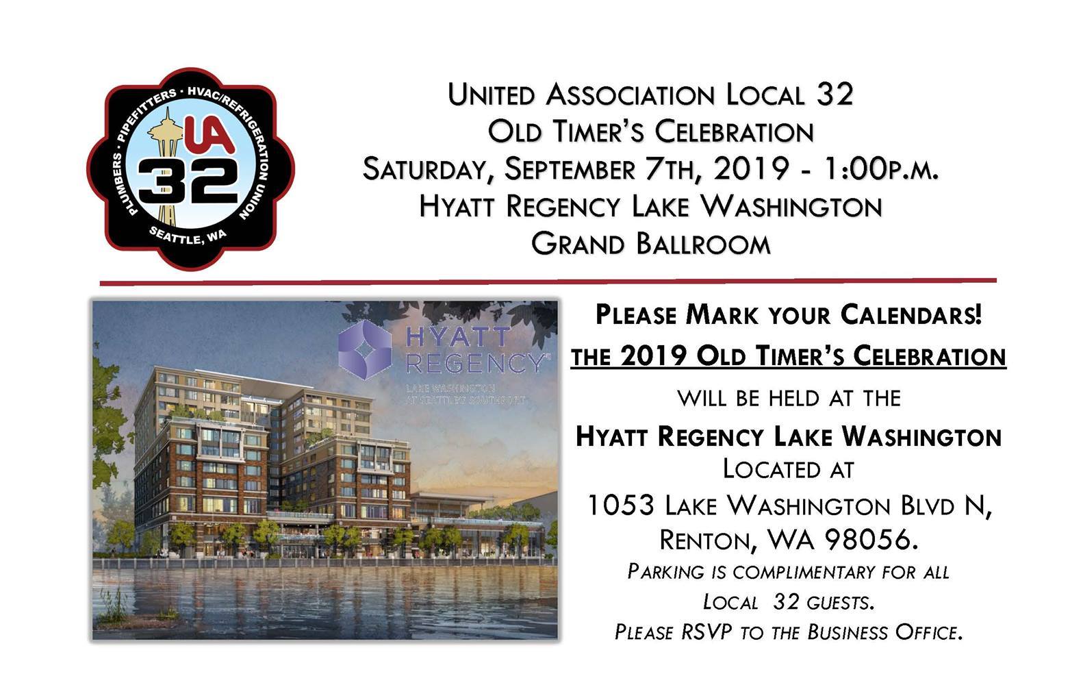 Our Annual Old Timers... - Local 32 Plumbers and Pipefitters