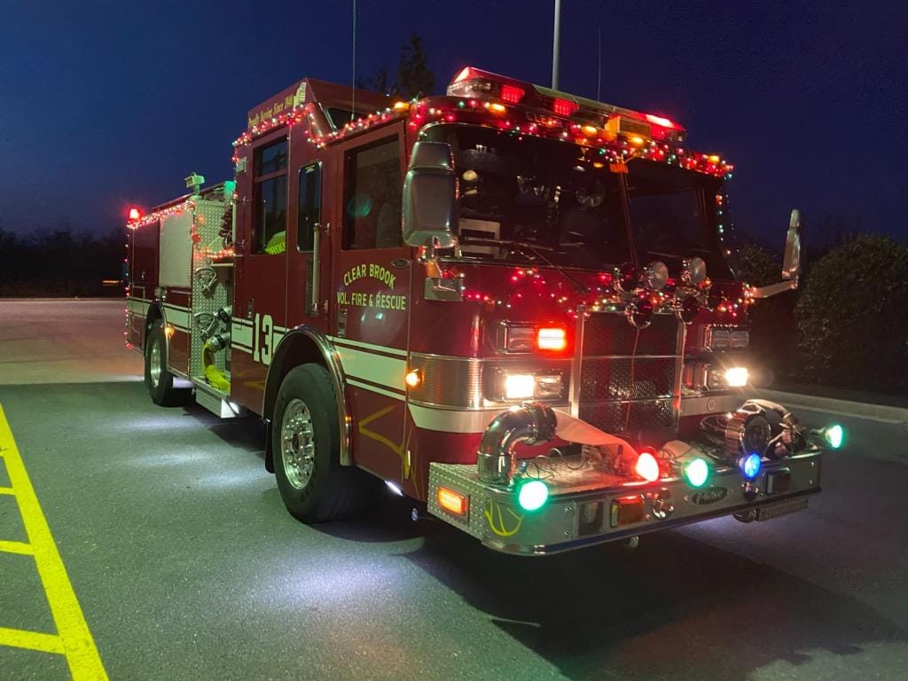 Clear Brook Fire & Rescue - Santa will start his ride beginning at ...