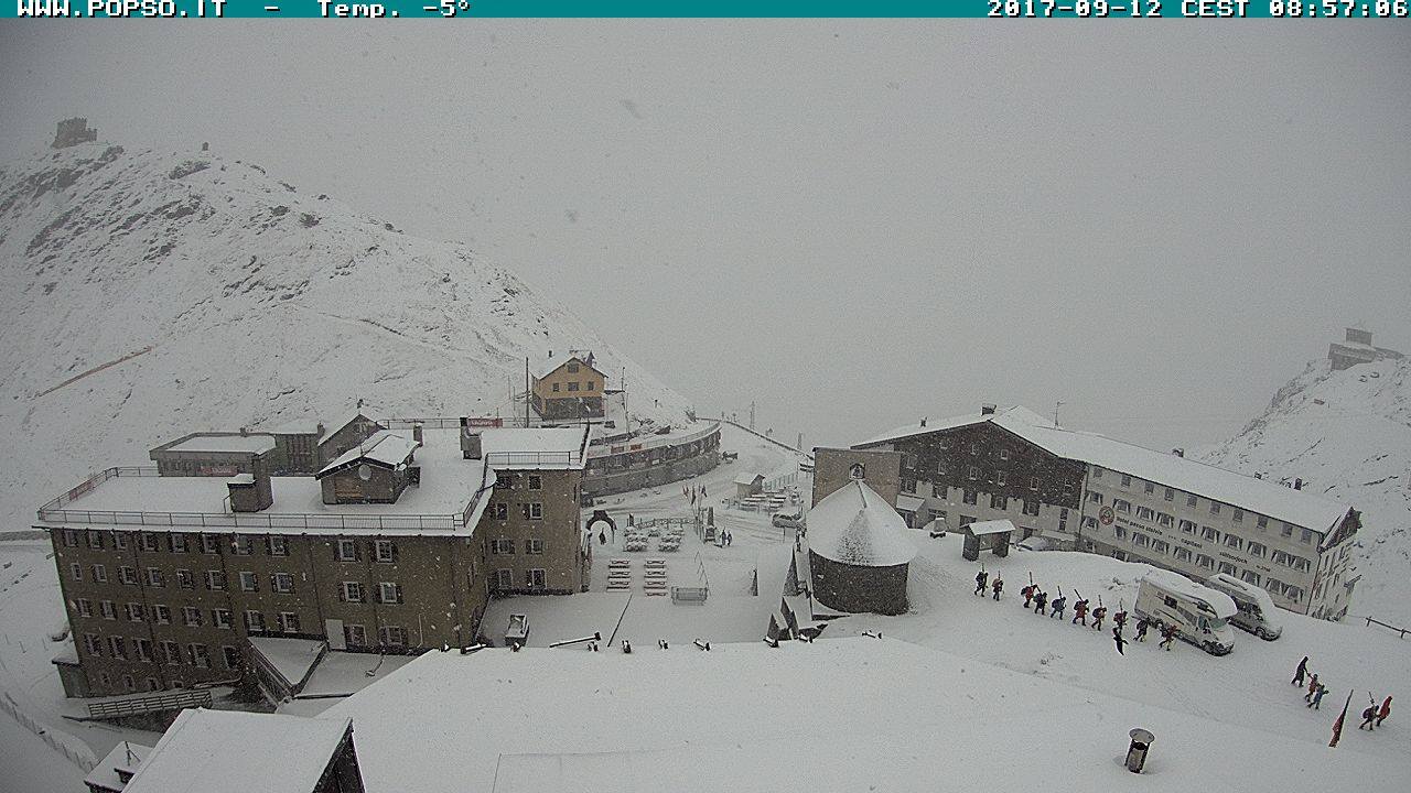 Und Wieder Schneit Es Am Stilfser Joch Wetter In Sudtirol