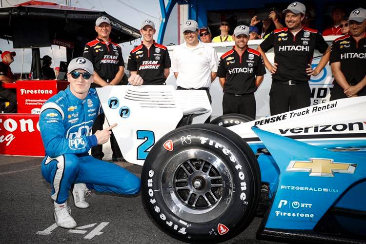 Team Penske - Josef Newgarden and the No. 2 PPG Chevy will...