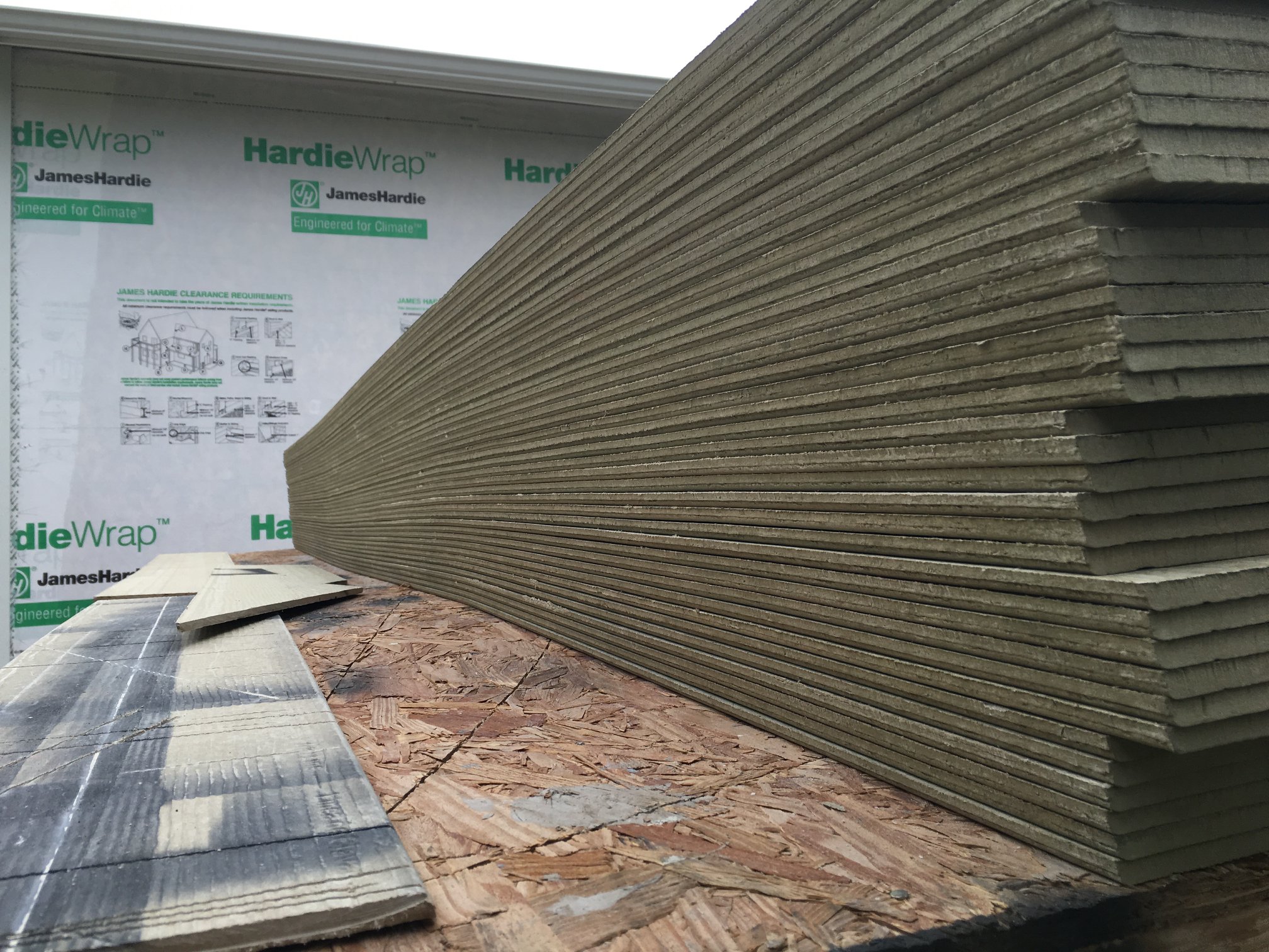 James Hardie siding ready to... - Lifetime Windows and Siding