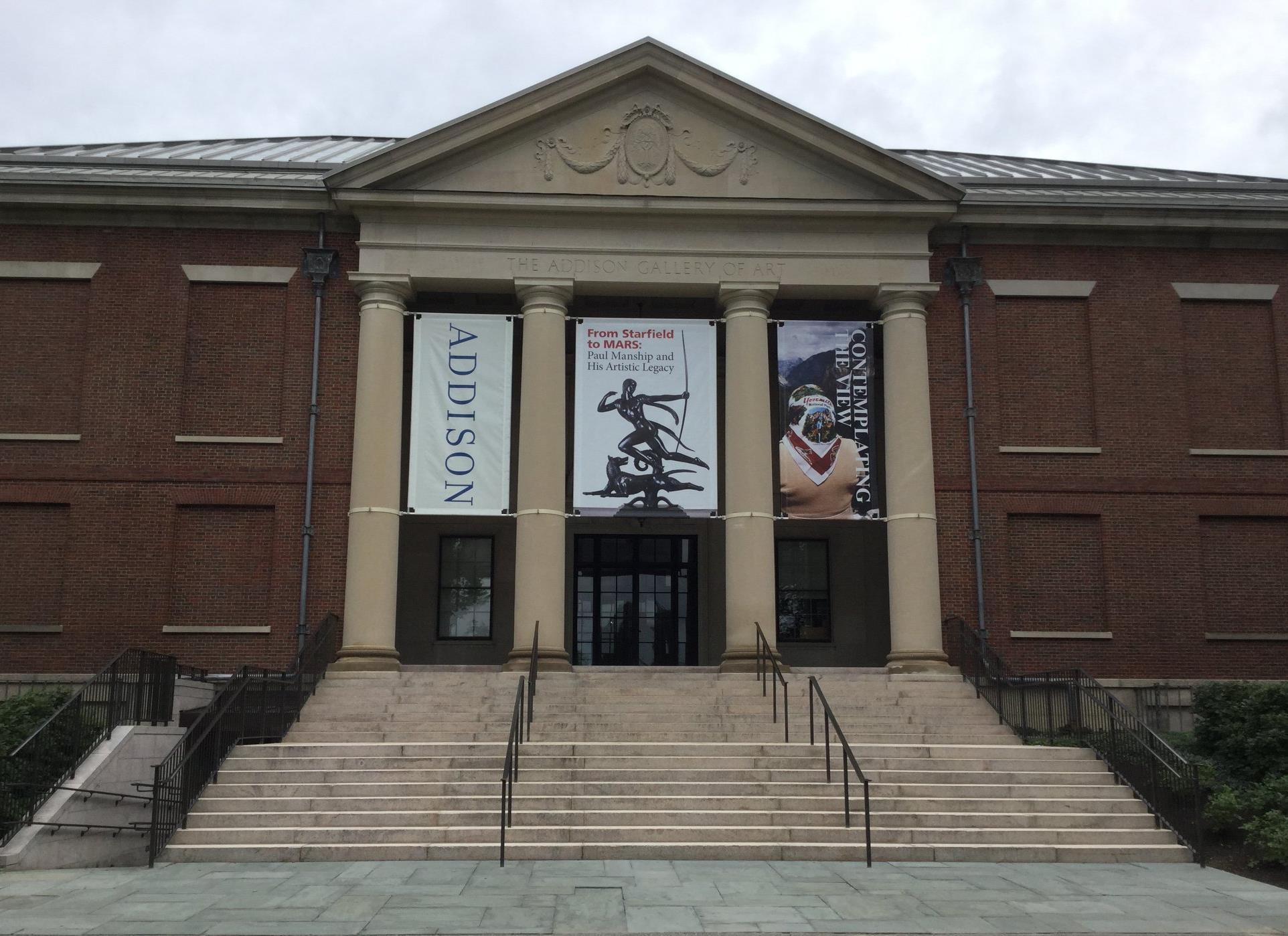 New banners! We’re ready... - Addison Gallery of American Art | Facebook