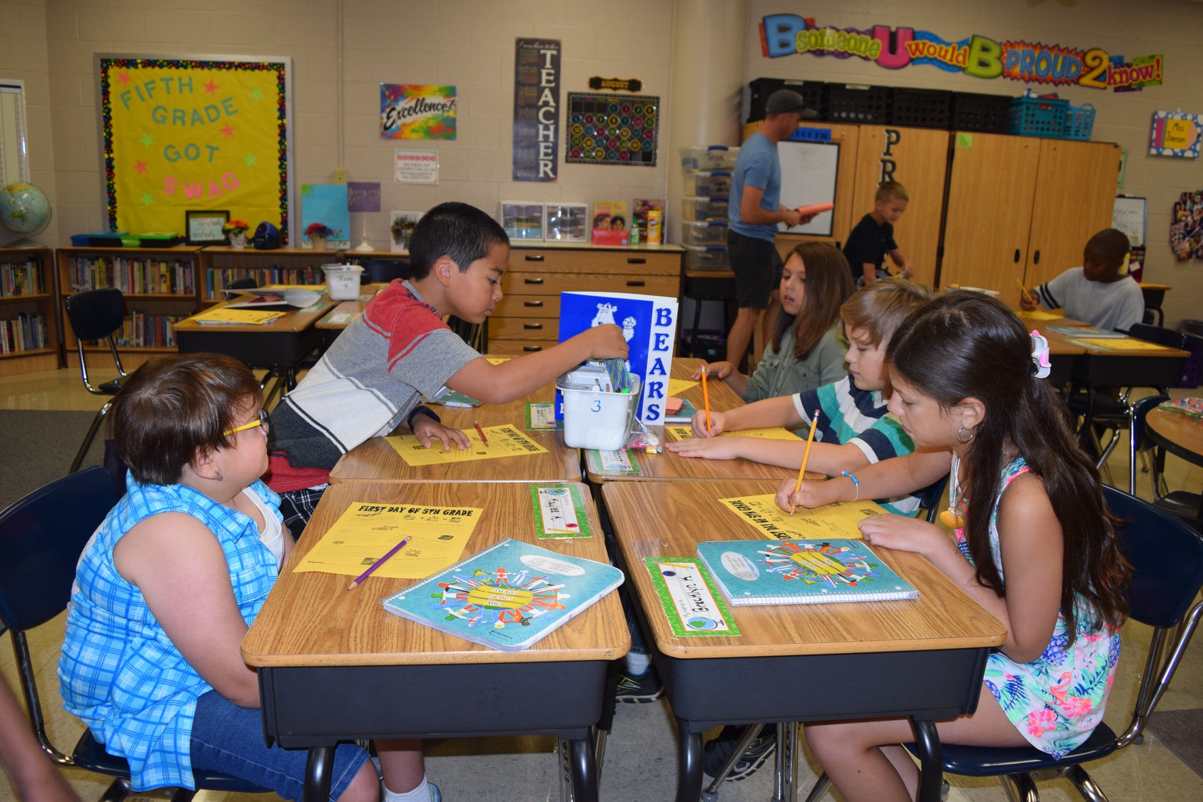 Fort Riley - A look back at the first day of school on...