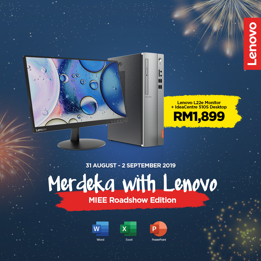 Lenovo Malaysia It S Day 2 Of The Malaysian It Electrical Appliances Expo 2019 Visit Us At Booth P113 At Hall 1 Mid Valley Exhibition Centre Until 9pm Today To Get