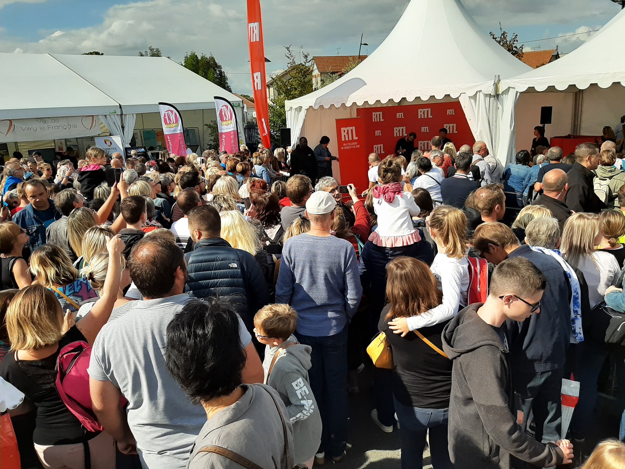 Grande affluence devant le stand... - Département de la Meuse