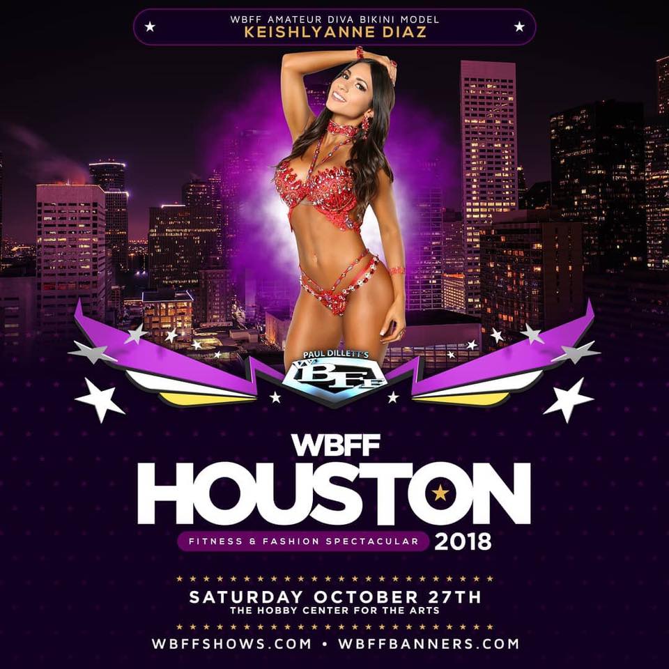 THE WBFF Keishlyanne Diaz ( ) will be competing to be thenextwbffpro