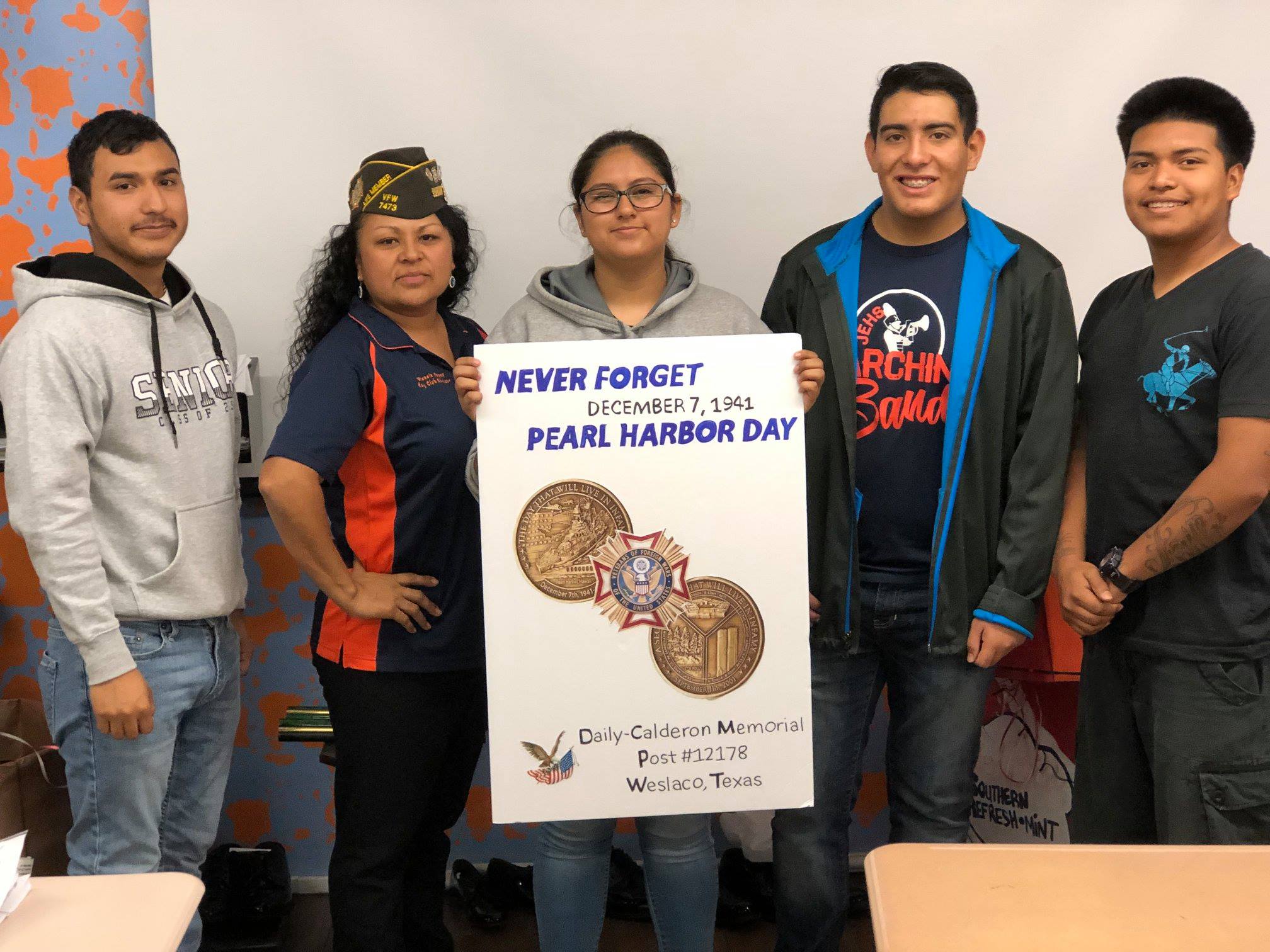 Texas - Texas VFW Post 12178, Weslaco: Jr. Vice Commander Mickey Reyes ...