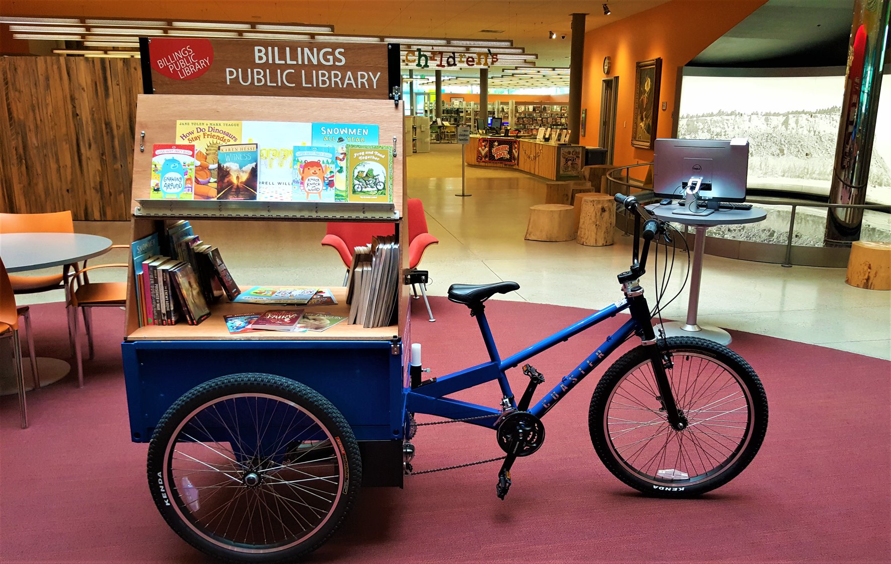 The new library bicycle has... - Billings Public Library