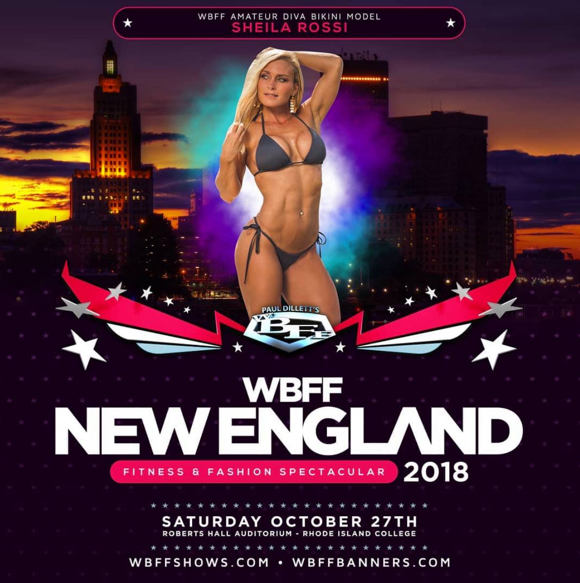 THE WBFF Sheila Rossi ( sheilarossi4) will be competing...