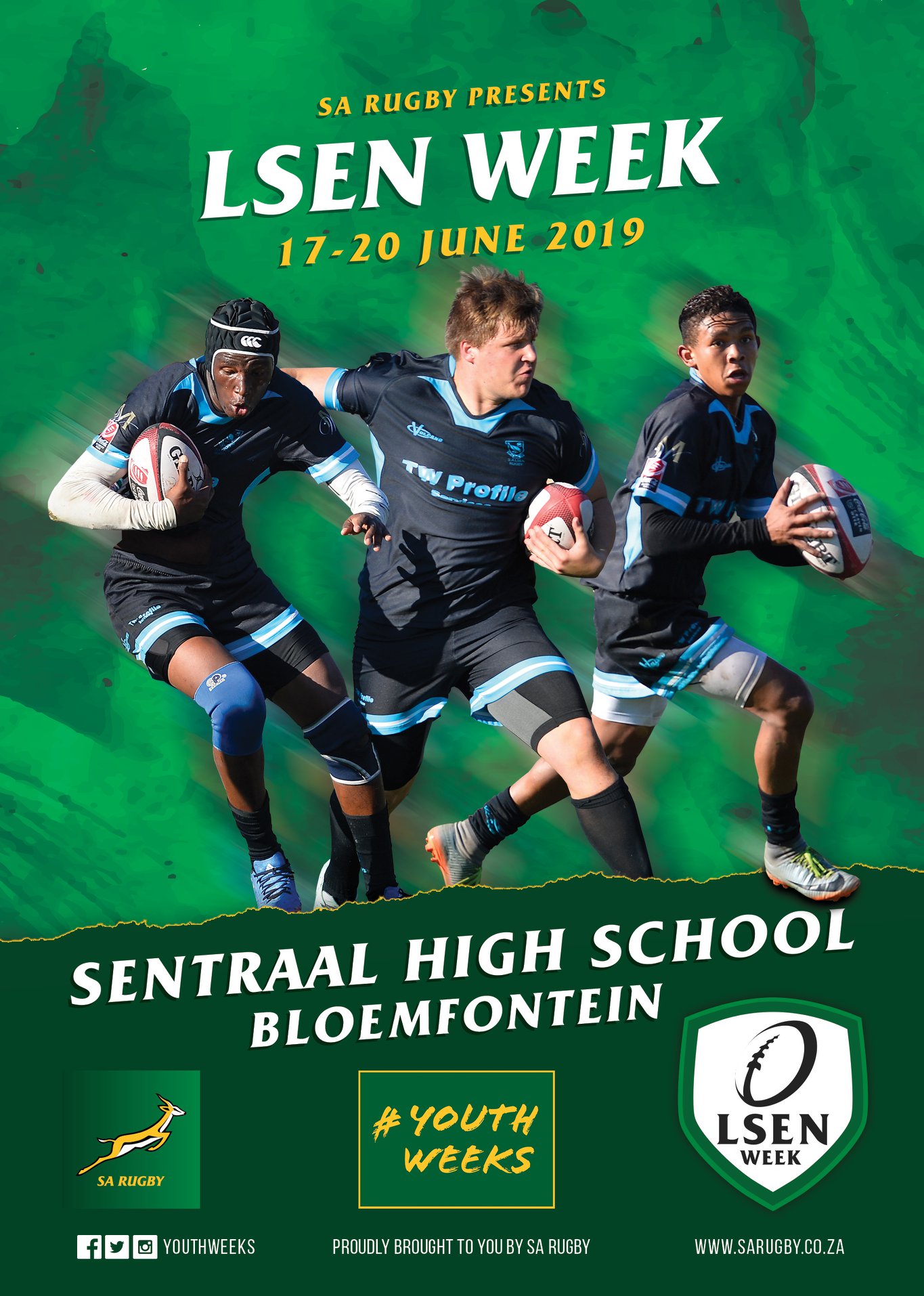Springboks - It's SA Rugby Youth Weeks time!! Good luck to...