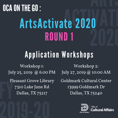 OCA on the Go:... - City of Dallas Office of Arts and Culture