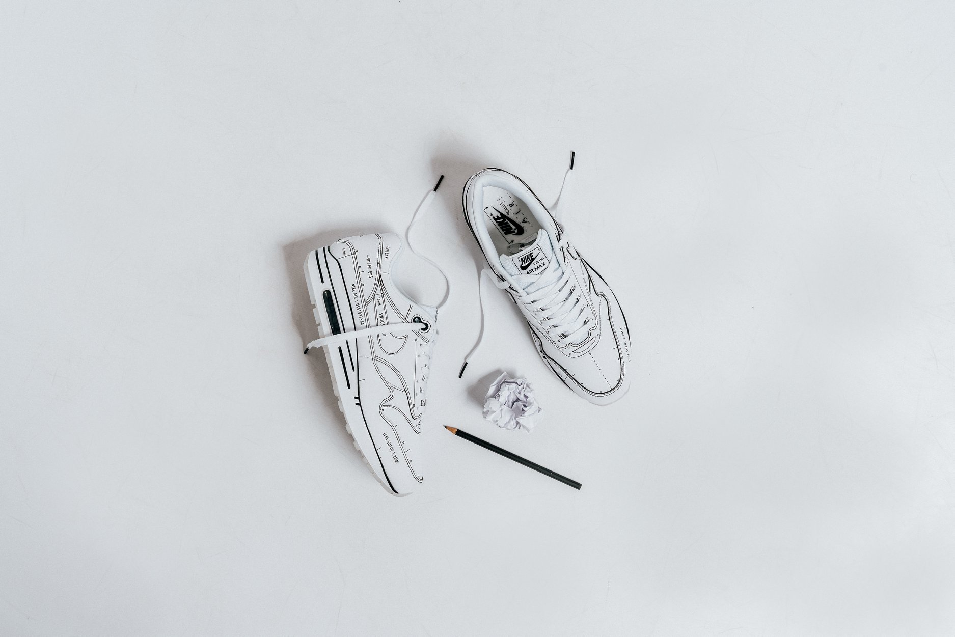 The Nike Air Max 1 Tinker “Sketch” is inspired by the sketch that 