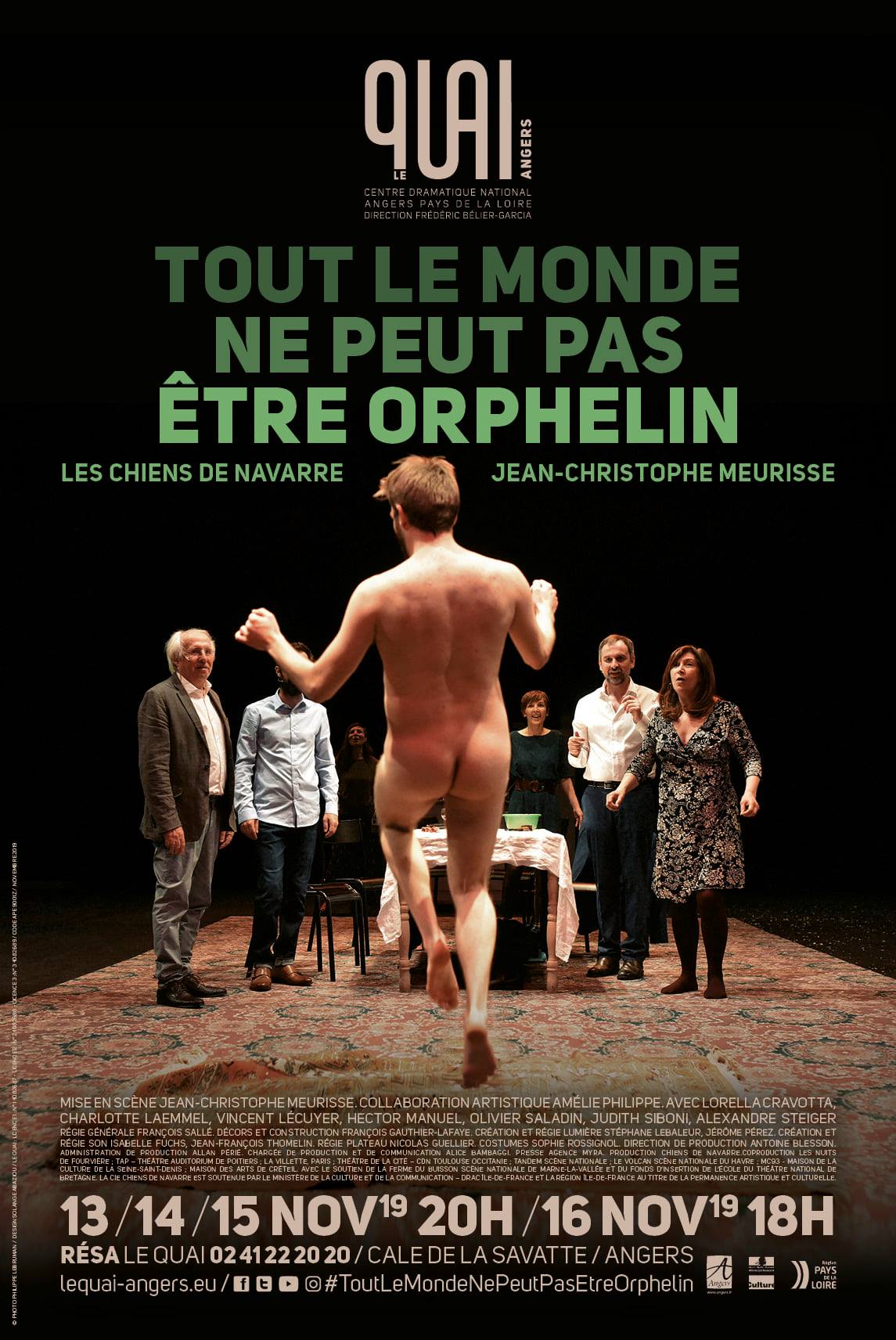 Tout Le Monde Ne Peut Pas être Orphelin Critique